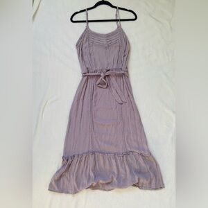 Knox Rose Pale Lavender Midi Sun Dress